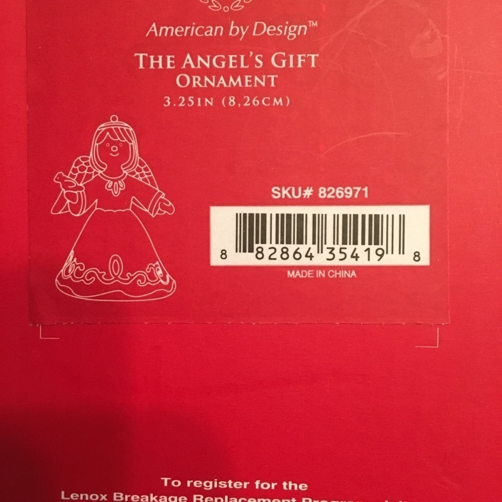 Lenox Angel’s Gift Ornament
